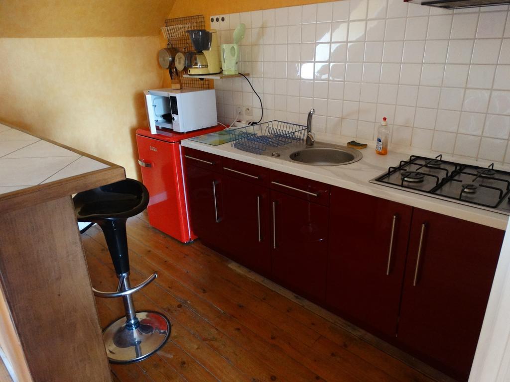 Apartamento La Bagatelle Pontorson Habitación foto
